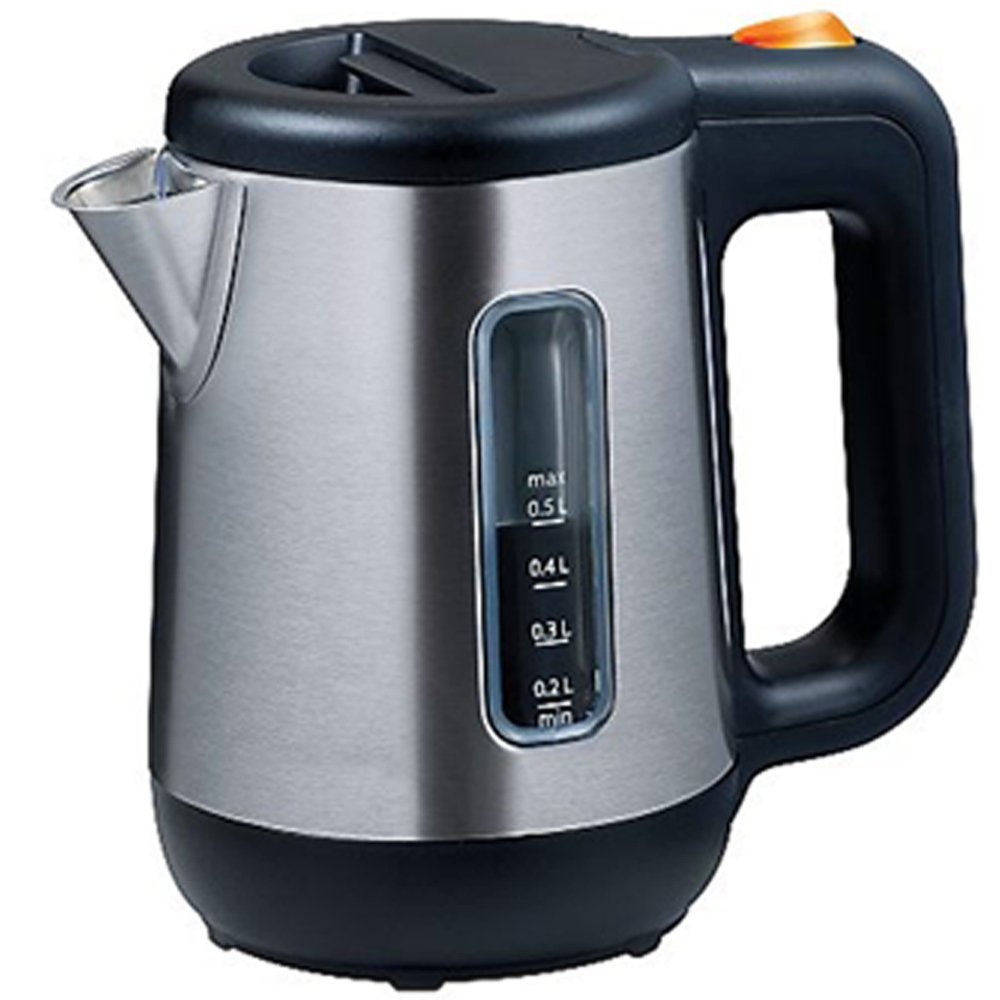 Kenwood -Mini Bouilloire (670-800 Watts / 0,5 Litre / Acier Inoxydable),Argent