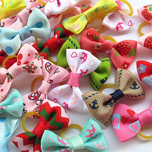 Dog Hair Bows With Rubber Bands How To Make Hair Bows