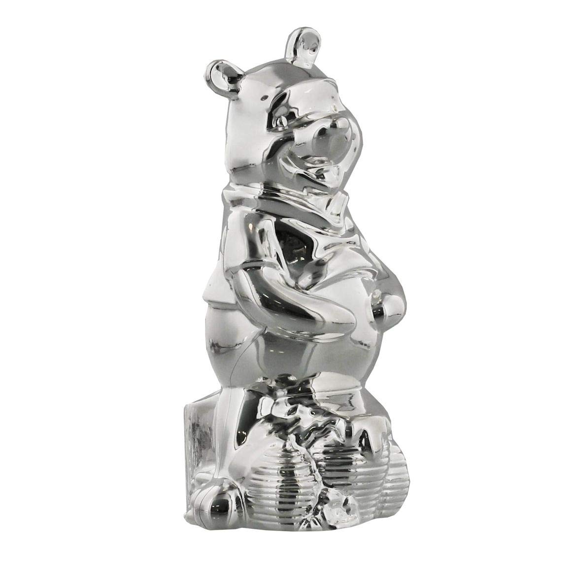 Disney Winnie The Pooh Silverplated Money Box Height 14.5 cm, Length 7 cm, Width 7 cm DI124