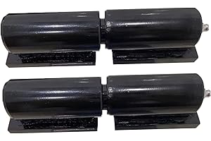 HLMOptimo Barrel Hinges Heavy Duty Gate Hinges Barrel Hinges Weld on Hinges 7 inch 2 Packs Heavy Duty Barrel Hinges 900 Lbs Load Capacity for Swing Gate Trailer Ramp Gate Fence Gate
