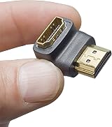 IRYNA 2 Pack HDMI 90 Degree and 270 Degree Adapters Right Angle Extender 4K view 7