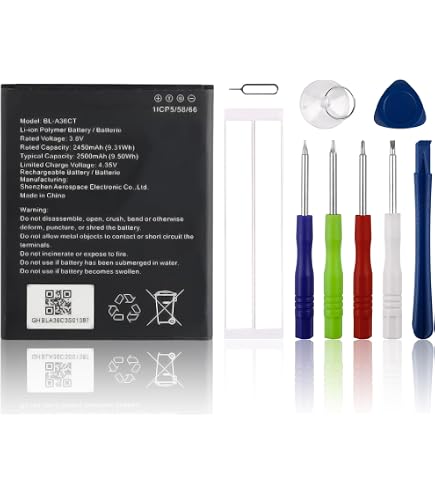 Replacement Battery BL-46G1F For Verizon LG K20 V (VS501) & More – LG K20 Plus, K10, Harmony