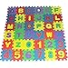 WXLAA 36pcs 5cm5cm Infant Kids Alphanumeric Educational Puzzle Blocks Child Foam Mat Toys
