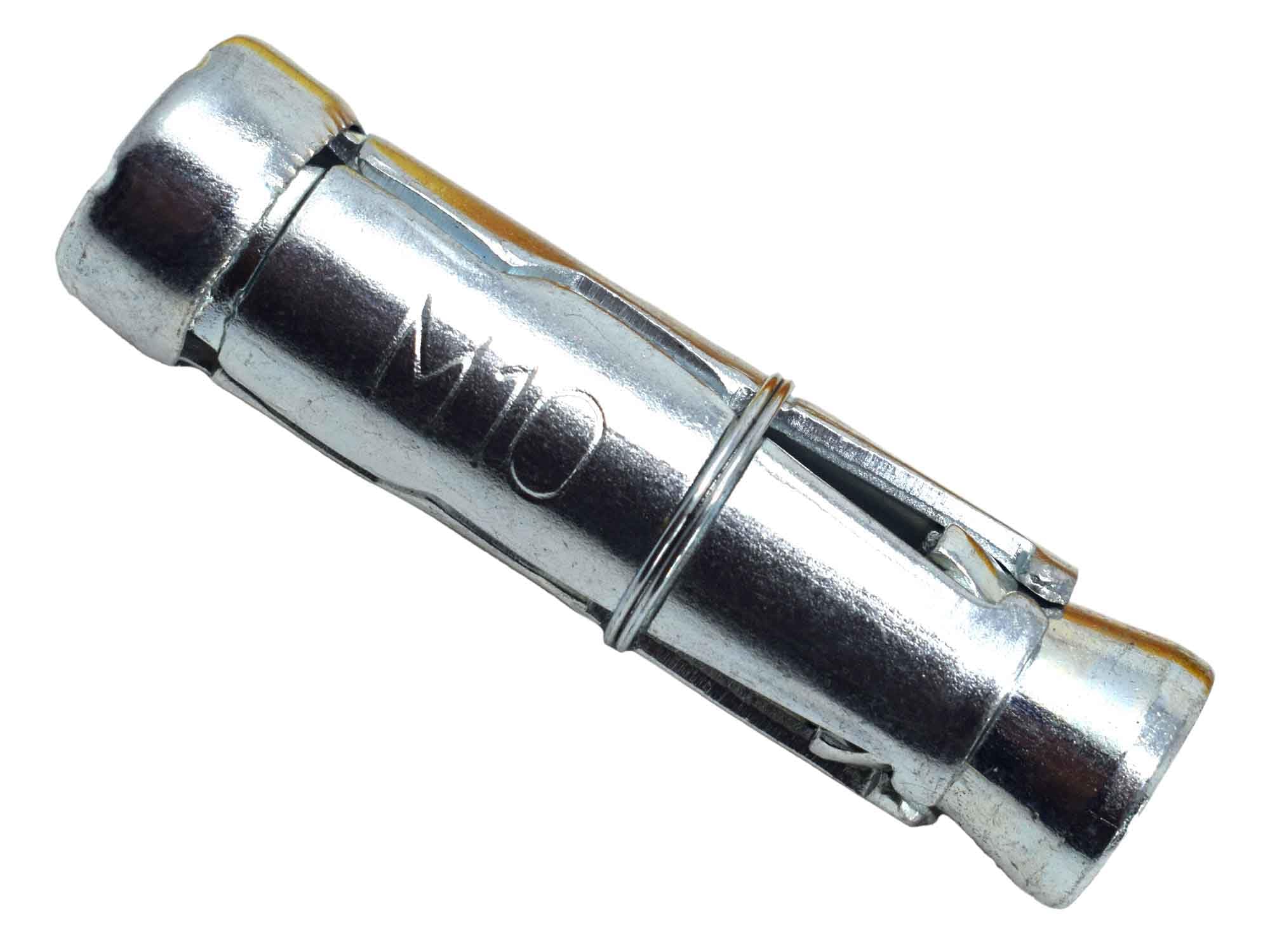 MasonMate MAMSAM10 Medium Duty Anchor Shield M10 (50) Bolts, Silver