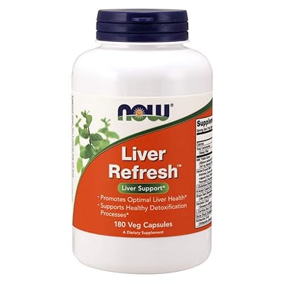 Now Supplements, Liver Refresh&trade; with Milk Thistle Extract and Unique Herb-Enzyme Blend, 180 Veg Capsules