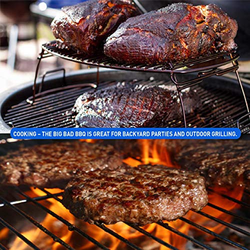 EasyGoProducts Big Bad Charcoal BBQ Grill Large Size Barbeque Grill