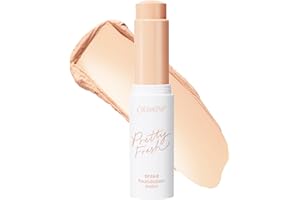 ColourPop Pretty Fresh Tinted Foundation Stick - Balm to Cream Foundation with Light to Medium Coverage - Infused with Hydrating Hyaluronic Acid, Peptides & Niacinamide - Fair 1 (0.29 oz)