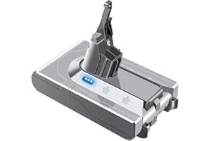 BOTKK Premium 4Ah Battery Replacement for Dyson V8 SV10, 21.6v 2800mah 65wh Compatible with Dyson V8 Animal Battery Replacement Absolute Motorhead Fluffy 215681 Carbon Fiber Vacuum Cleaner