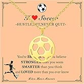 MORIANCE Sports Pendant Necklaces Baseball Softball Volleyball Basketball Soccer Football Tennis Racket Pendant Necklaces for Women Men Jewelry for Women Men