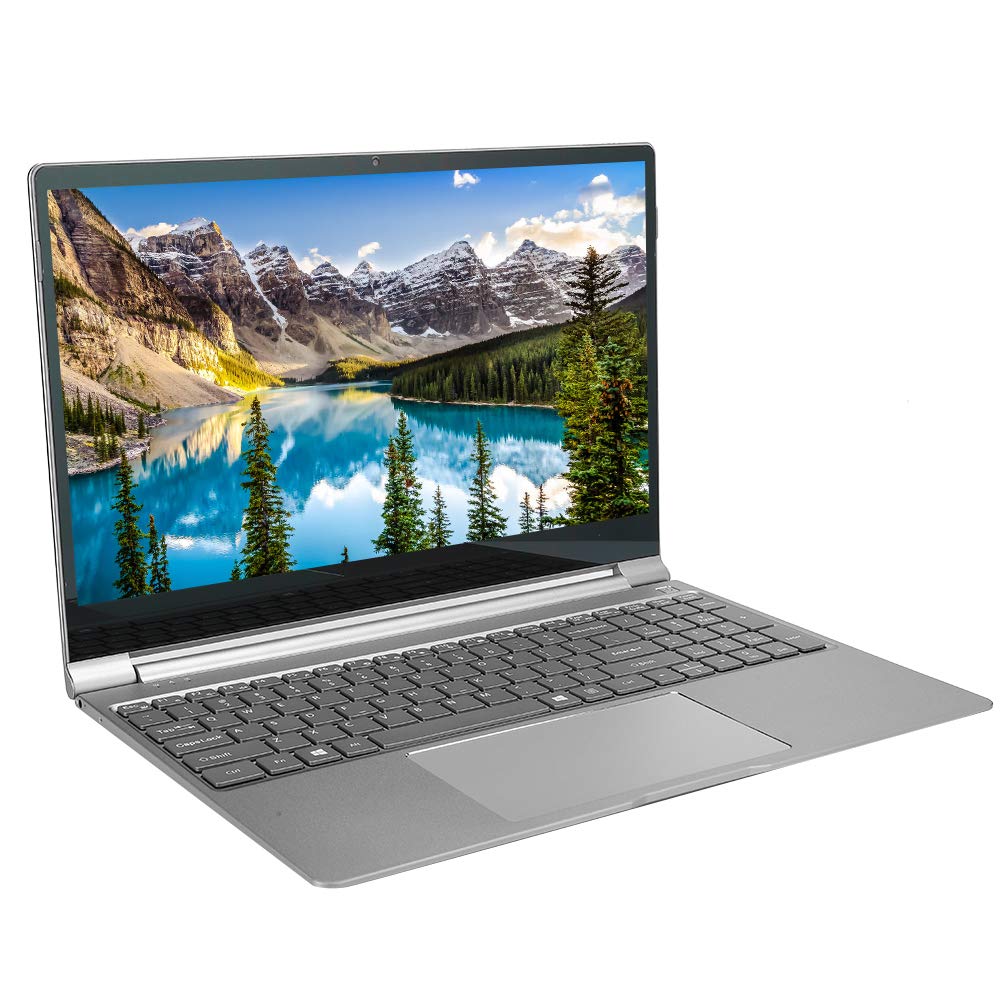 Sutinna 15.6" Full HD Laptop Full-Size Backlit Keyboard Metal Body Slim Laptop Bluetooth Dual WiFi f