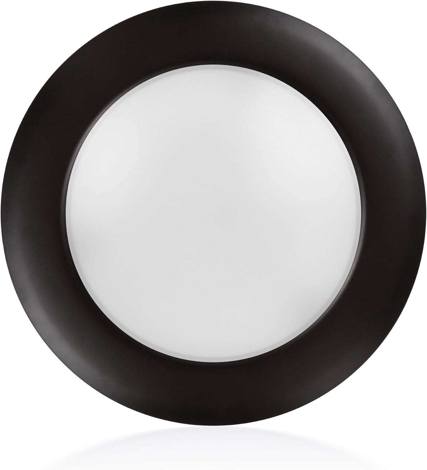 (1 Pack) 4/6" JBox Flush Mount Dimmable LED Disk Light, 15W (120W