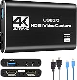 Oikabio 4K USB 3.0 Audio Video Capture Card Game Streaming Recording Adapter view 7