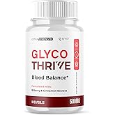 Glyco Thrive Capsules, Official GlycoThrive Glycogen Support Pills with All Natural Ingredients, Advanced Formula Health Supplement with Max Strength Premium Vitamins for Women & Men (60 Capsules)