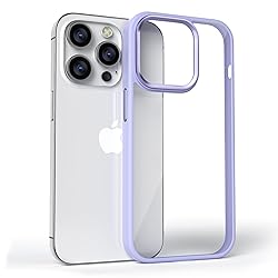 Lavender Clear Phone Case Compatible with iPhone