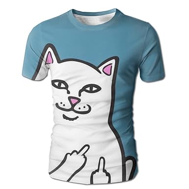 middle finger cat shirt brand