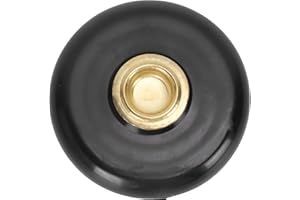 SPYMINNPOO Cello Rock Stop, Cello Endpin Rest, Reinforced Brass Cup & Non Slip Rubber Base, for Secure Performance
