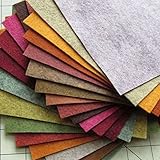 21 Felt Sheets - 6"X12" Fall Colors Collection - Made in USA - Merino Wool Blend Felt - OTR Felt