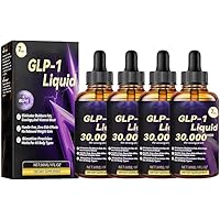 4 Jar 𝗚𝗹𝗽-𝟭 Liquid Drops Advanced Liquid, 30ml Advanced Body Care Liquids, Weight Loss For Women