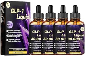 4 Jar 𝗚𝗹𝗽-𝟭 Liquid Drops Advanced Liquid, 30ml Advanced Body Care Liquids, Weight Loss For Women