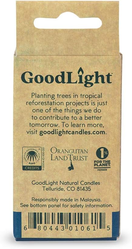 GoodLight Paraffin-Free Vegan Birthday Candles, Pink & Purple: Home Improvement