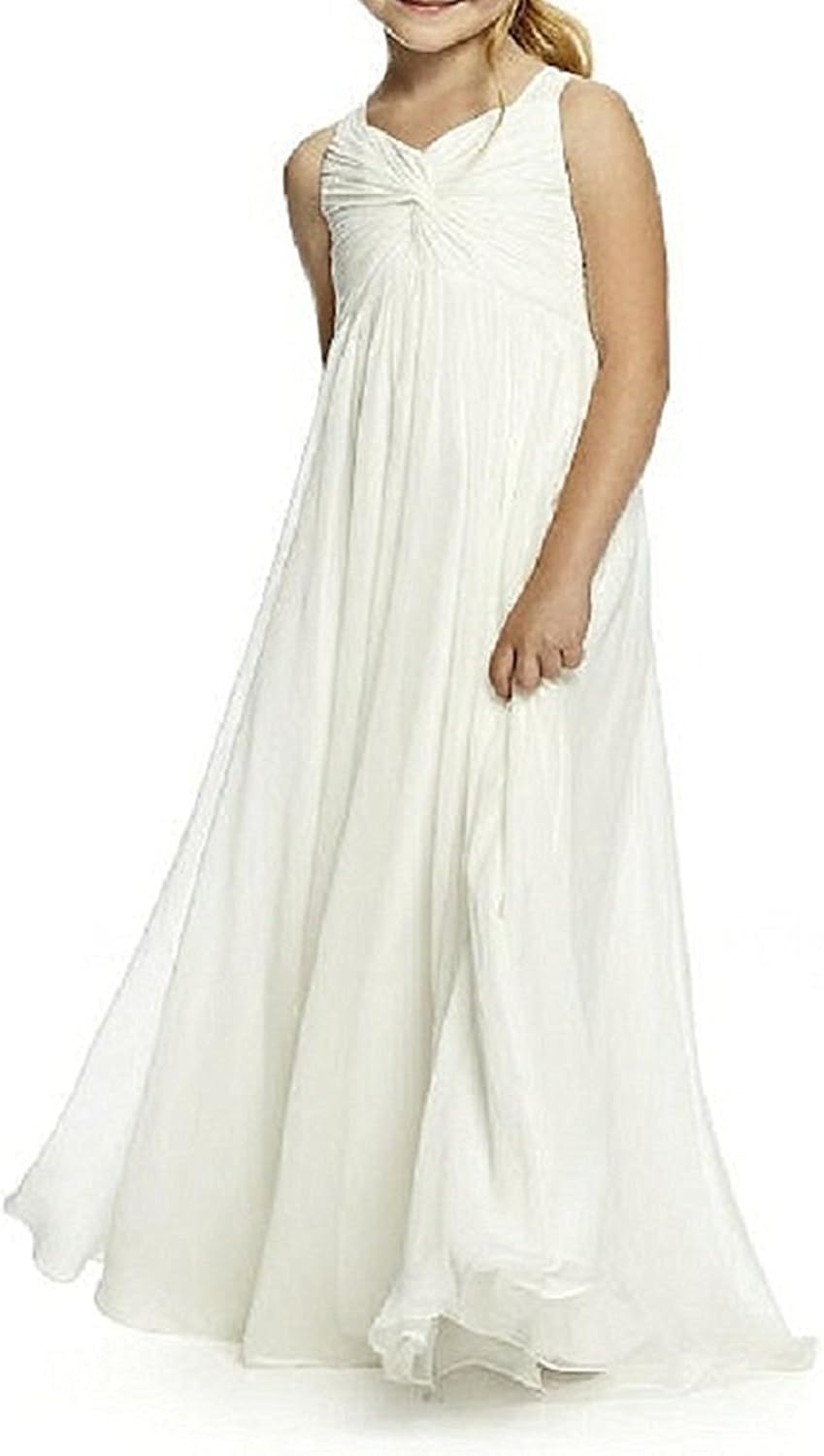 chiffon flower girl dress