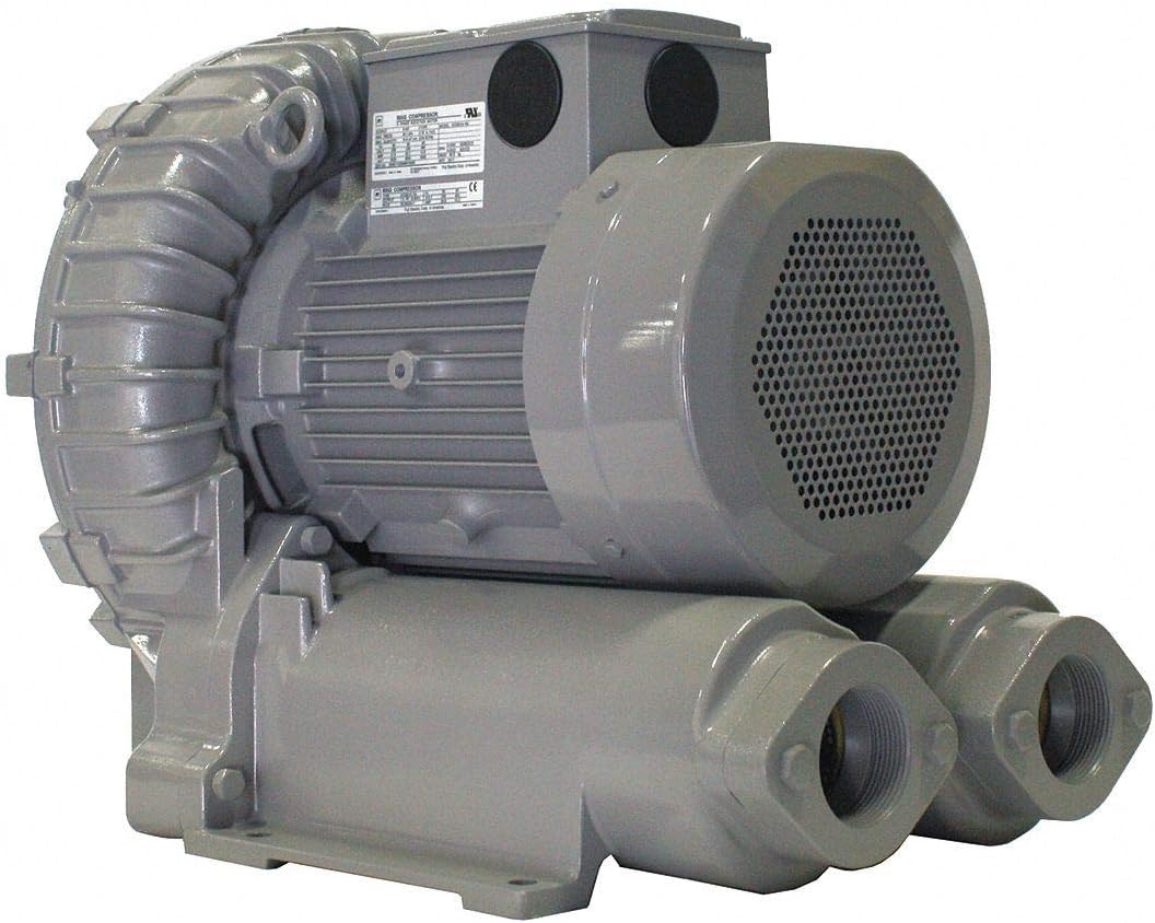 14.7 Regenerative Blower 3 Phase, 230/460 Voltage, 3" (F) NPT Inlet Size
