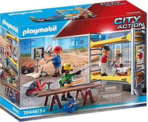 Playmobil Scaffolding with Workers 