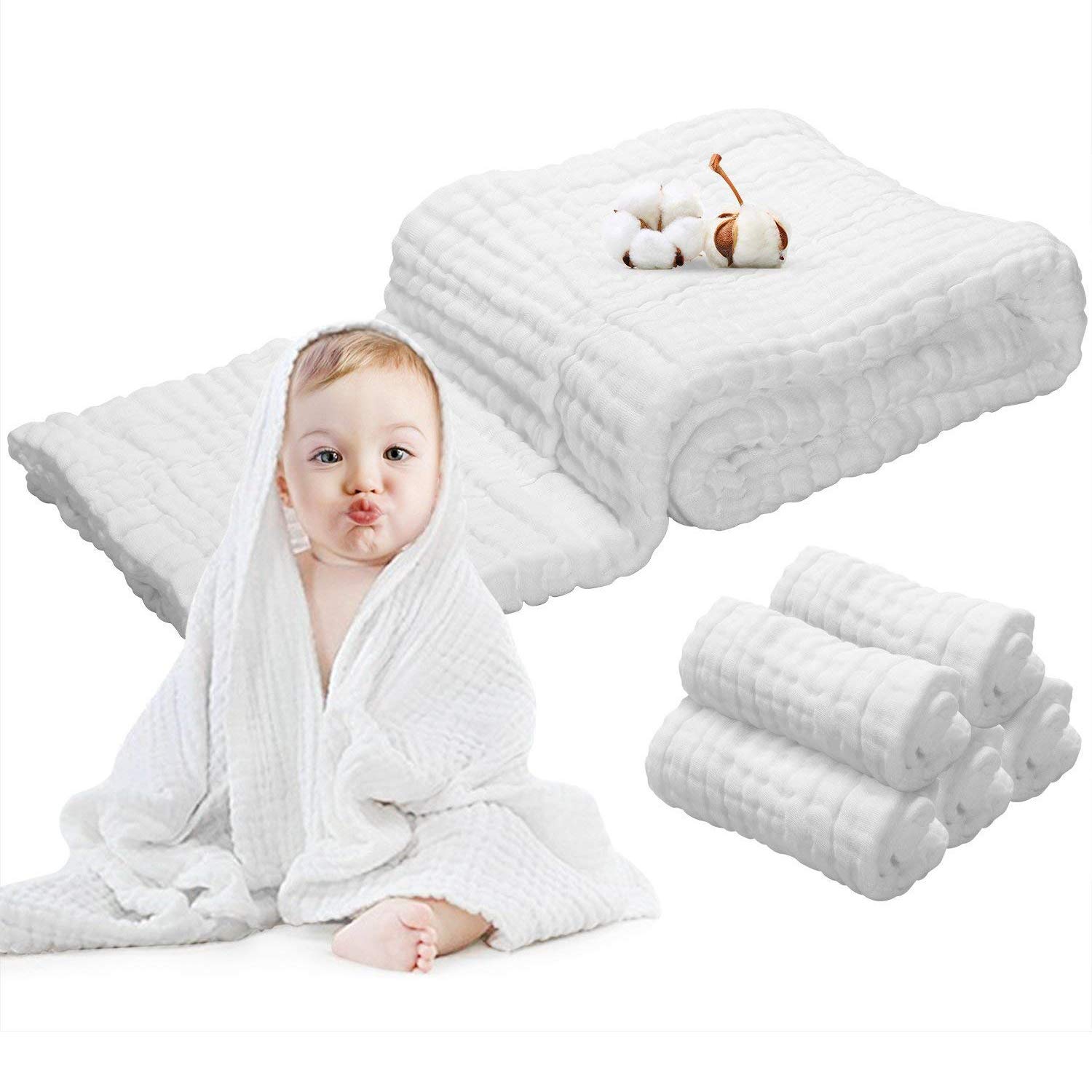 baby towels and washcloths
