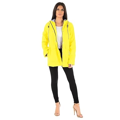rubberised rain mac womens