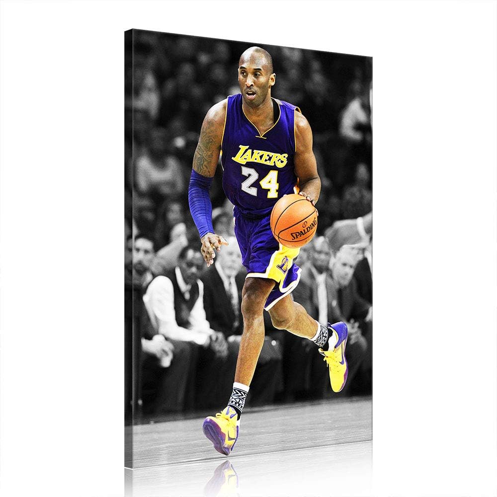 NBA Kobe Bryant Canvas Art Prints Poster Basketball Artwork (Prints5