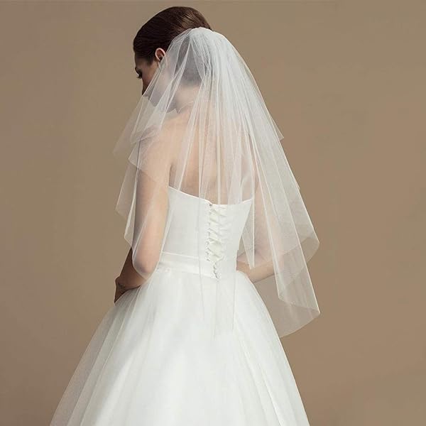 Velo De Novia De Zafiro De 2 Nivel, Velo De Novi... - Grandado