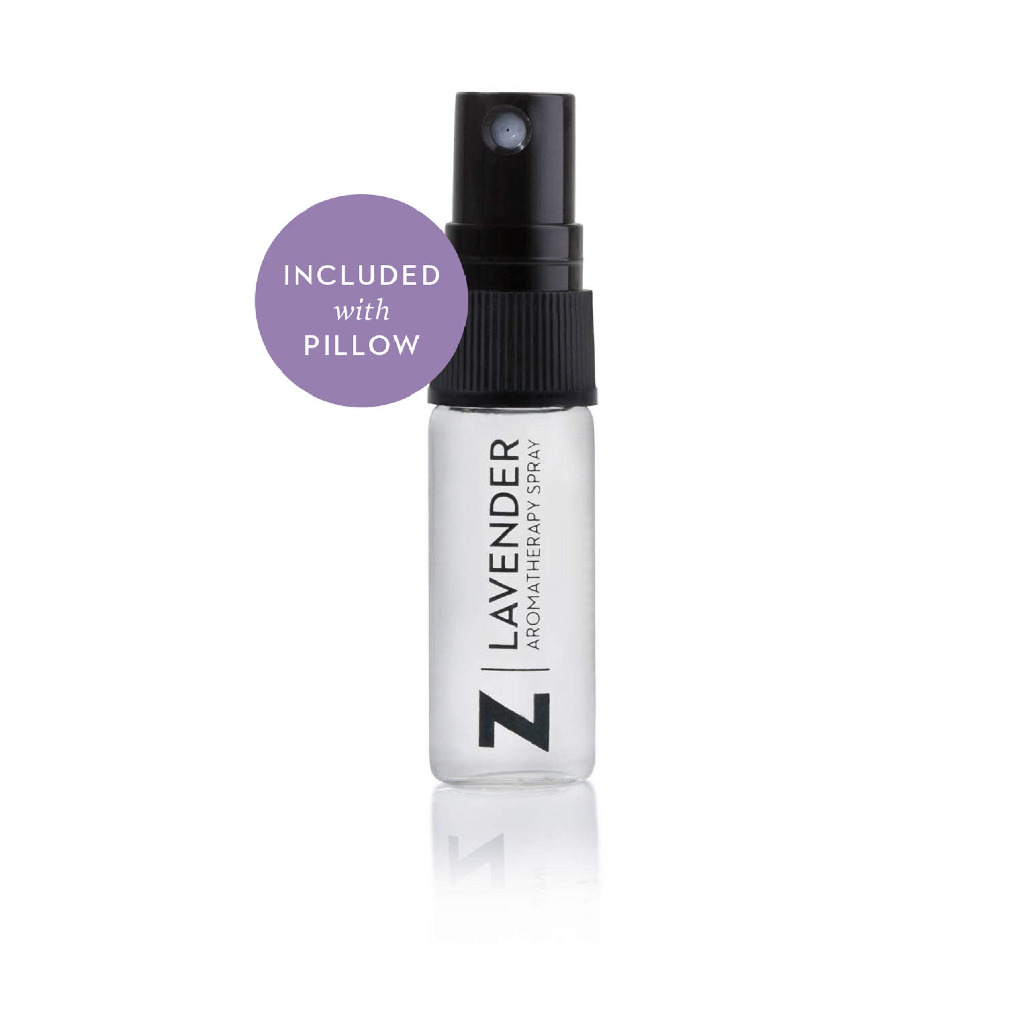 MALOUF Zoned Dough Memory Foam Infused with Real Lavender-Natural Oil Aromatherapy Pillow Spray Included, King