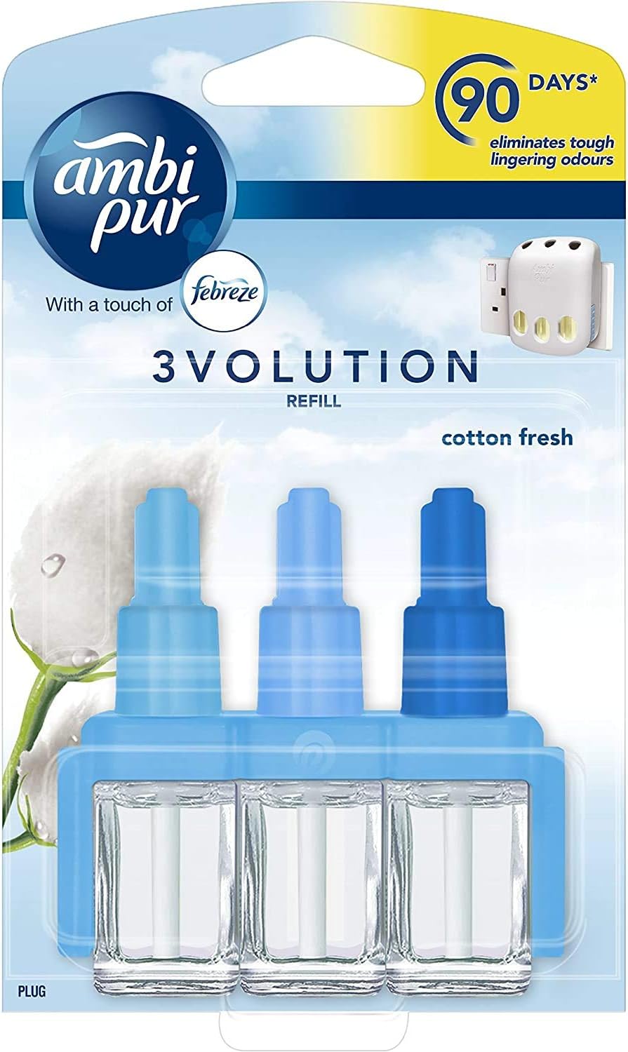 Ambi Pur 3Volution Refill 20ml Cotton