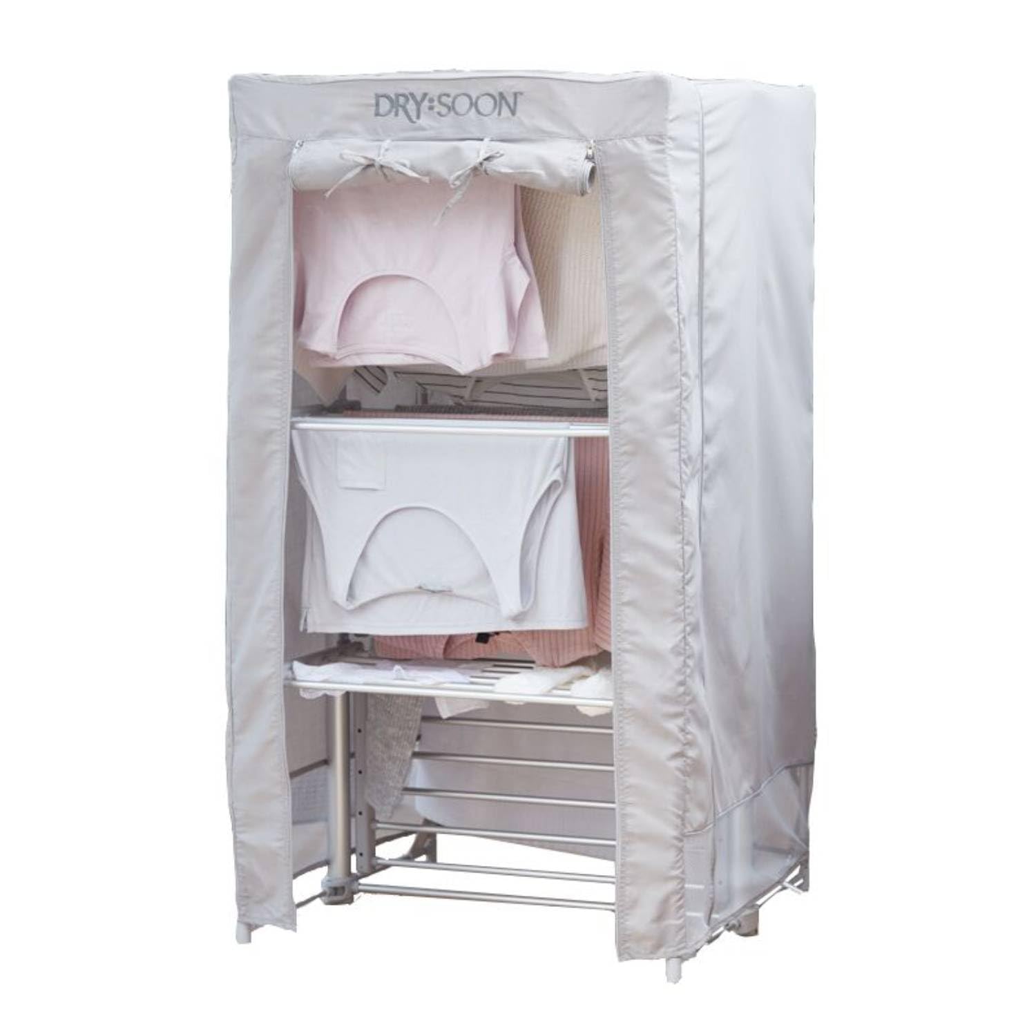 drysoon Deluxe 3-Tier Heated Airer Cover – Reduce Drying Time Improve Airer Performance