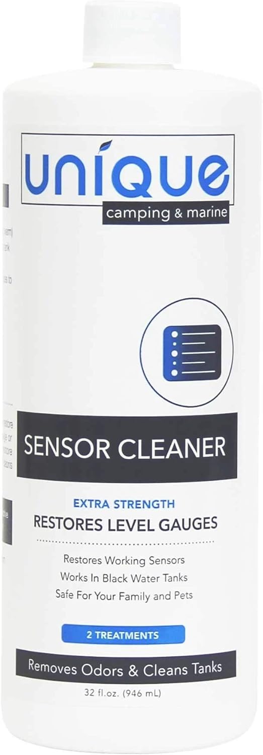 Unique Sensor Cleaner Liquid for RV and Boat Black Water Holding Tanks 32 oz. 41J-1: Automotive