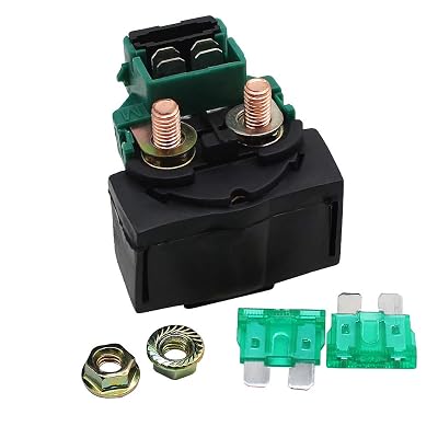 Kawasaki Starter Solenoid XuLong Starter Solenoid Relay Compatible With Kawasaki Bayou 220 KLF220 1988-2002 ATV/Bayou 250 KLF250 2003-2010 ATV / EL250 Eliminator 250 1988-1994 Compatible With Suzuki GSXR750
