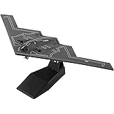 Udnorbay B-2 Spirit Die-cast Airplanes - 1/200 Scale Basic | Stealth Bomber Models Gift for Collector, Aviation Enthusiast - Premium Collectible with Display Stand