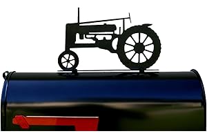 NEWNAN METAL WORKS Tractor Silhouette Mailbox Topper/Sign