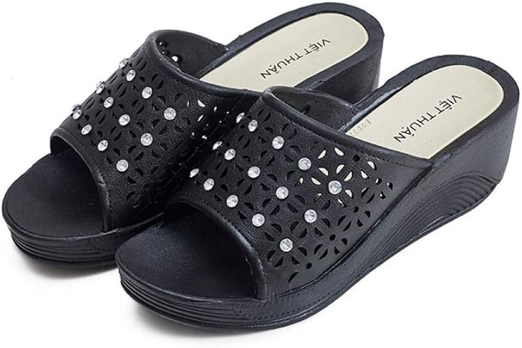 wedge slippers amazon