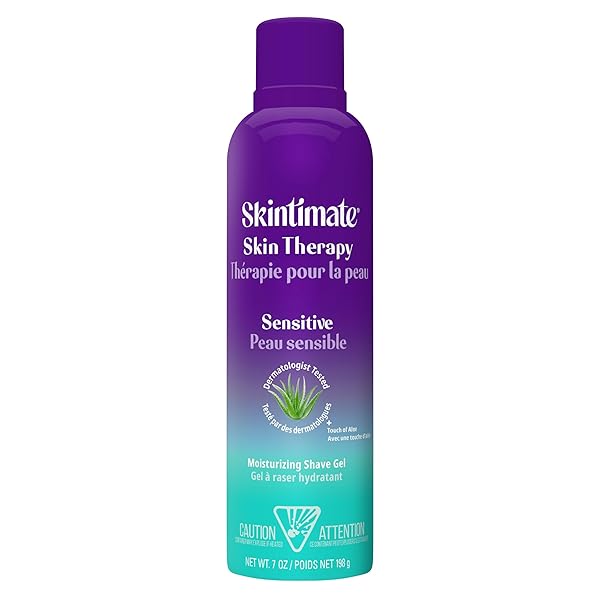 SKINTIMATE MOISTURIZING SHAVE GEL SENSITIVE SKIN 7 OZ.
