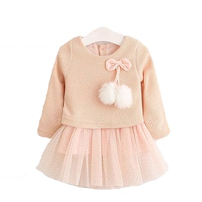 princess polly baby blue dress Baby Winter Dresses Long Sleeve Heart Print Wine Lace Dress For Girls Mesh  Princess Dress Newborn Kids Clothes