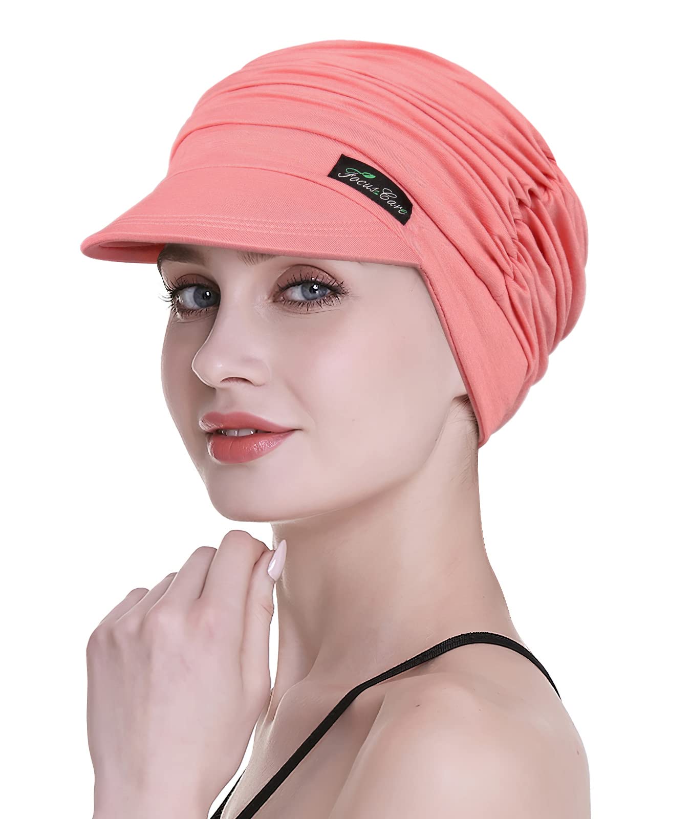 Feminine Headwear for Cancer Women Medical Gifts for Hair Loss Patients Coral