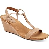 Style & Co. Womens Mulanepwt Sequined Wedge Sandals