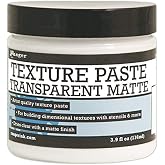Ranger 320617 Texture Paste 4oz, Transparent Matte