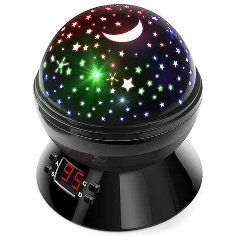 Luces nocturnas para niños, proyector de estrellas multicolor con ...