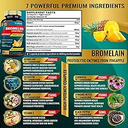 Tenmido Bromelain Extract Capsules