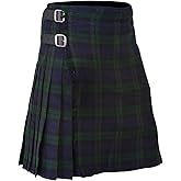 Allsafe Traders Authentic Scottish Men's Tartan Kilts - Highland Light Weight Value Kilt | Embrace Your Heritage with Comfort
