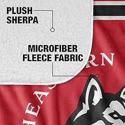 Northeastern University Blanket, 60"x80" Primary