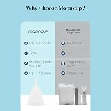Mooncup Original Menstrual Cup Size B - Eco-Friendly Silicone Protection view 5
