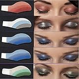 Eye Tattoo Stickers Doinshop Instant Eye Shadow Temporary Makeup 6 Pair (Random Color)